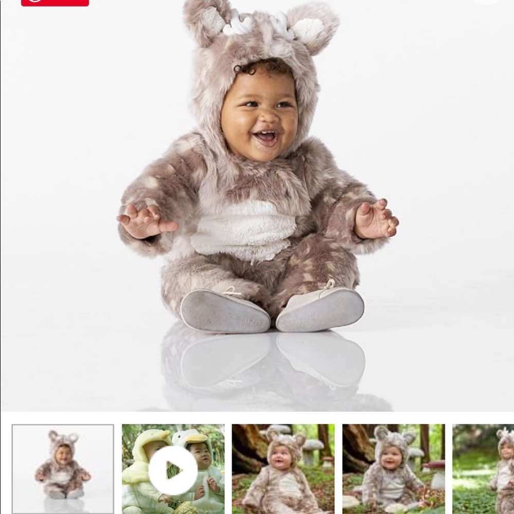 Pottery barn deer costume
